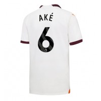 Pánský Fotbalový dres Manchester City Nathan Ake #6 2023-24 Venkovní Krátký Rukáv